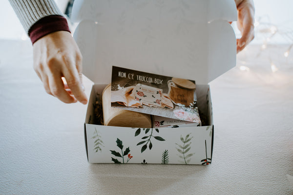 Non c’è trucco Box – Kit Struccante Solido Naturale e Dischetti in Bamboo